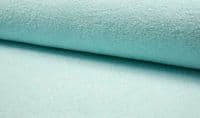 Double Sided Cotton TERRY TOWELLING Fabric Material - MINT